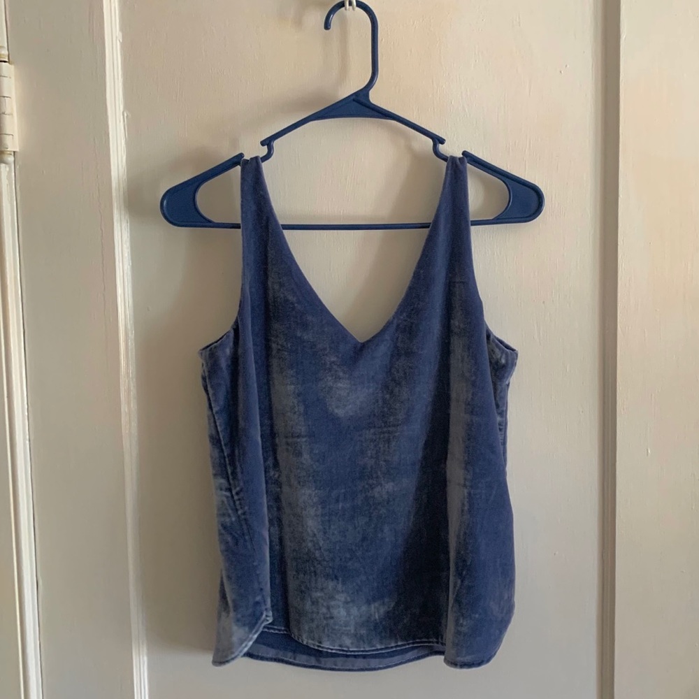 NWT Loft Velvet Shell - Picture 3 of 4